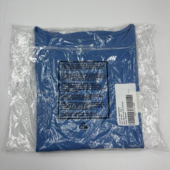 Betabrand Women’s NWT Tide Pool Boat Neck Short Sleeve Boxy Hi-Low Top L/C44 - Picture 11 of 12